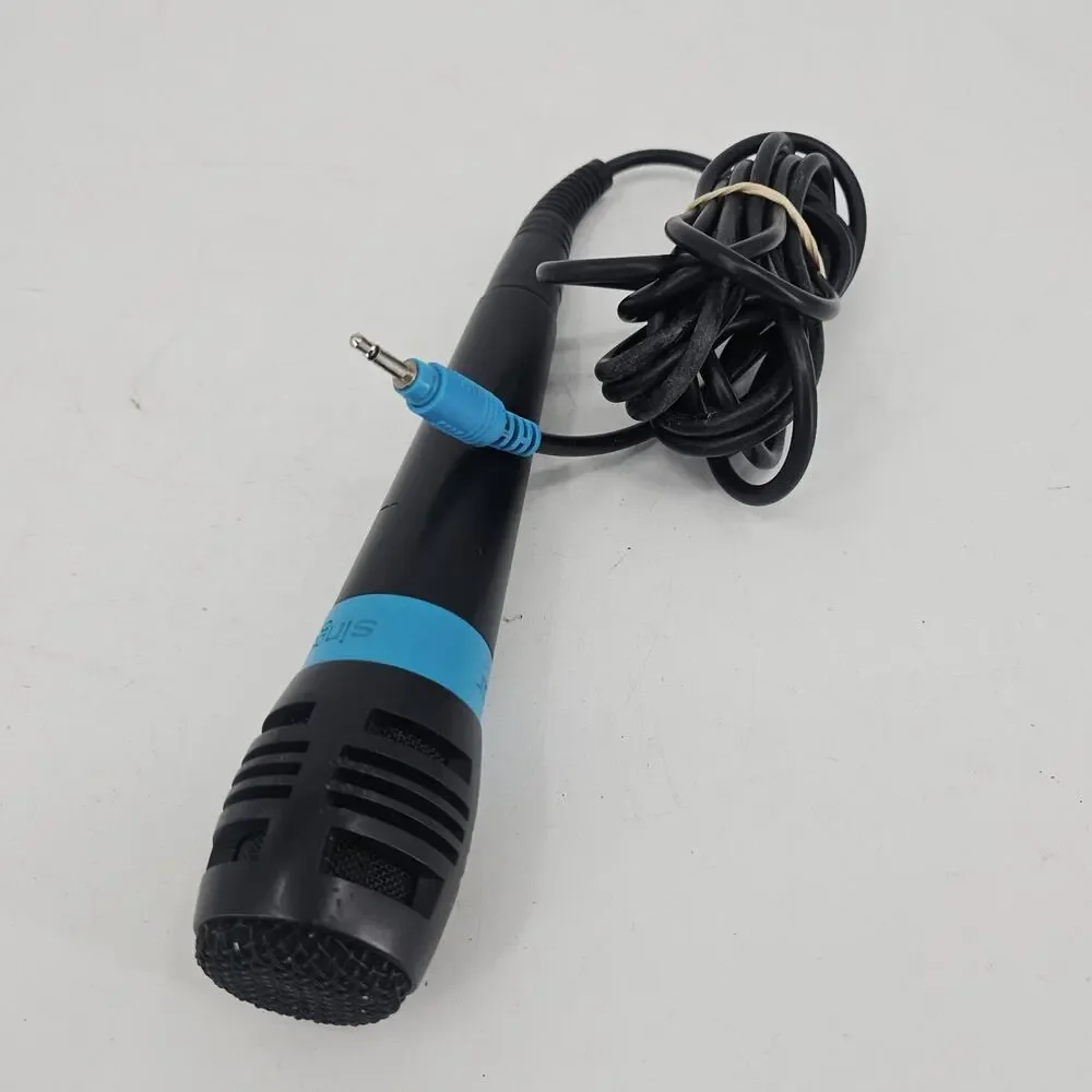 Singstar Sing It Microphone Mic Replacement Blue Playstation PS2 PS3 PS4